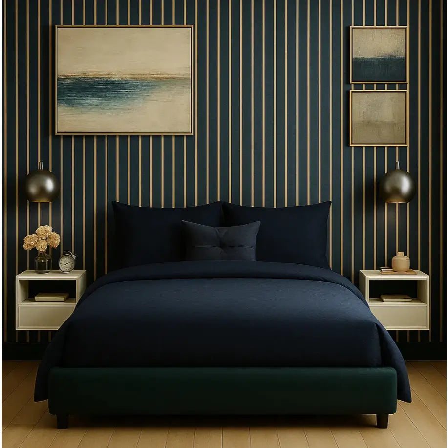 Kit de Revestimento Ripado Decorativo em MDF "Poli Lar"