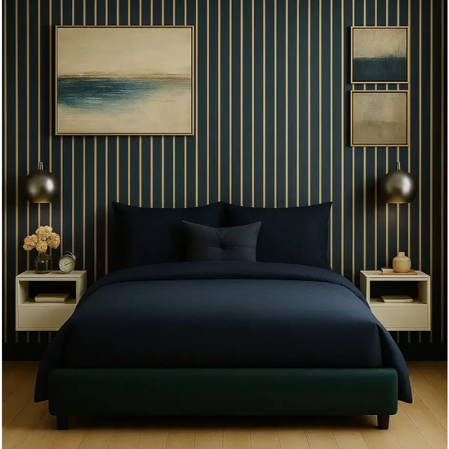 Kit de Revestimento Ripado Decorativo em MDF "Poli Lar"