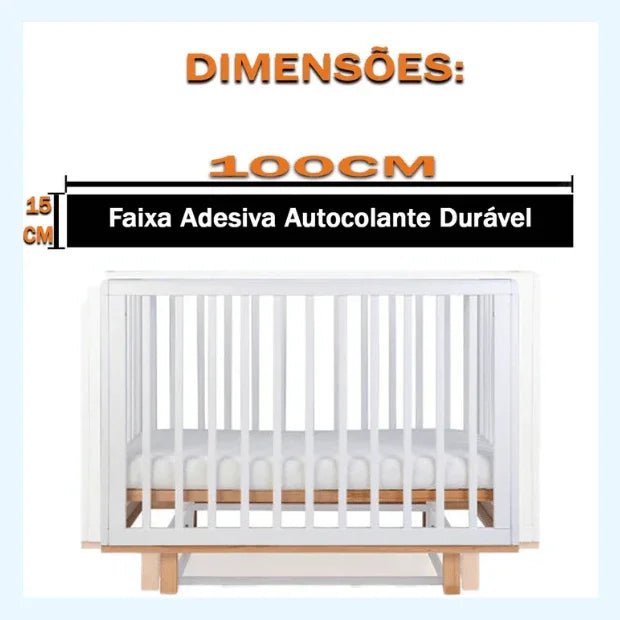 Kit Quadros Decorativos Safari Baby Infantil Personalizado Com Nome + Faixa Adesiva de Parede - "Poli Lar"