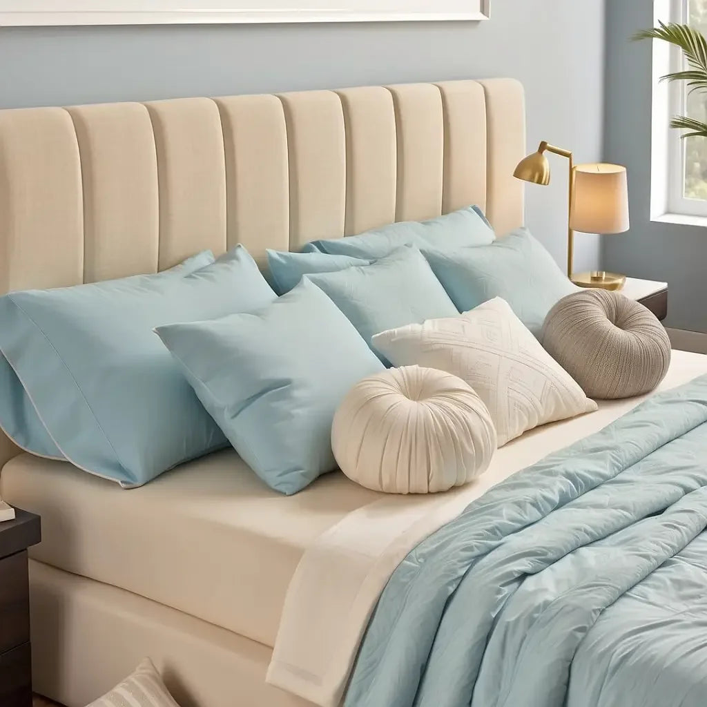 Módulos para Cabeceira de Cama Almofadada Madri "Poli Lar".