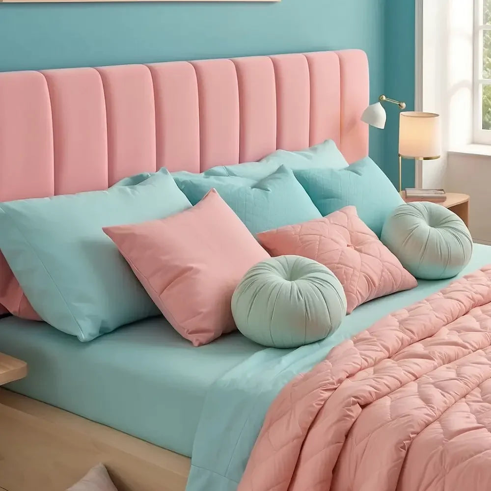 Módulos para Cabeceira de Cama Almofadada Madri "Poli Lar".