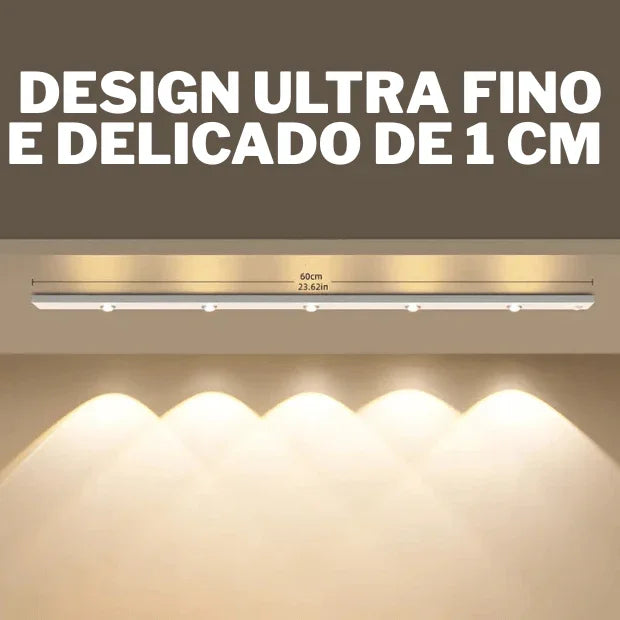 Suporte Com Lâmpadas de Led (Iluminação Inteligente de Ambientes com Sensor) "Poli Lar"