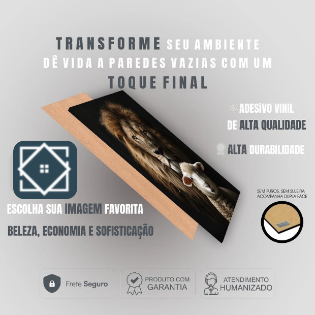 Quadros Religiosos Decorativo "Poli Lar" -- (Jesus Cristo/ Cruz Sagrada/ Maria)