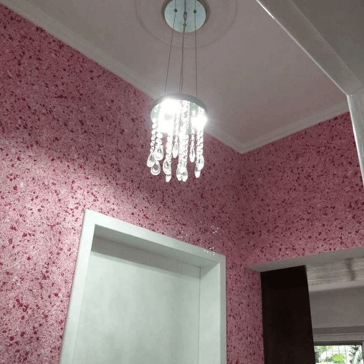 Papel de Parede Líquido 3D "Poli Lar" -- Várias Cores -- Kit Completo (Brinde uma Espátula)