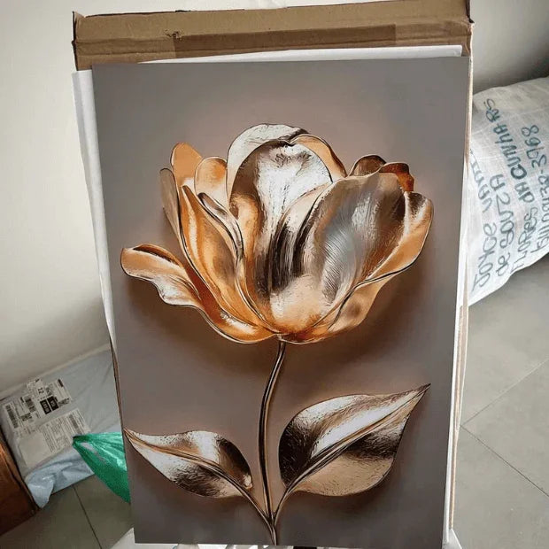Quadros Decorativos Flores 3D "Poli Lar"