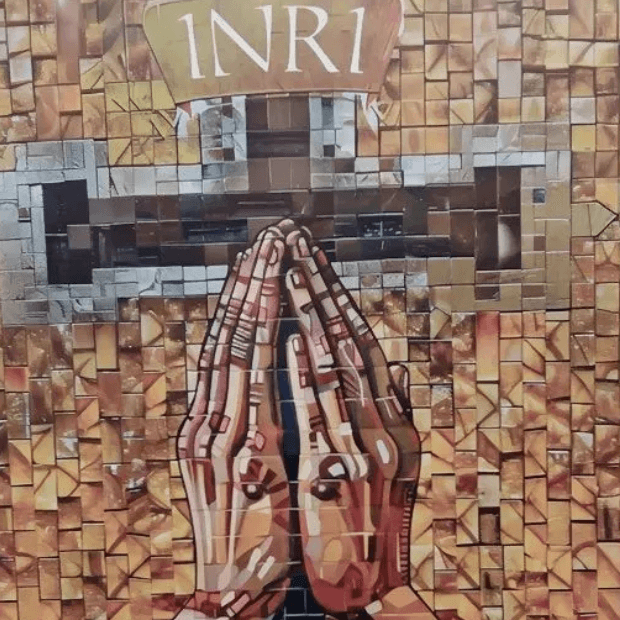 Quadros Religiosos 3D da "Poli Lar" (Maria mãe de Jesus/ INRI Cruz Sagrada/ Jesus Cristo)