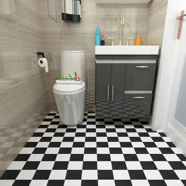 Piso Vinilico Autocolante 5mx61cm "Poli Lar", Ideal para Chão De Quarto, Cozinha, Sala, Banheiro