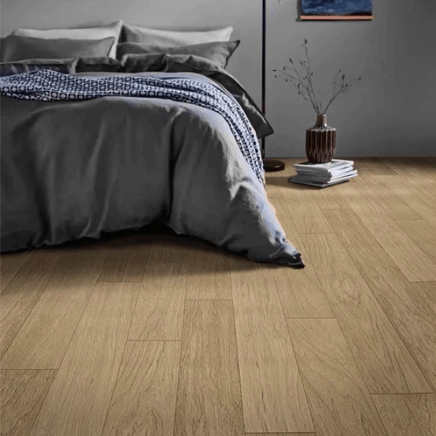 Piso Vinilico Autocolante 5mx61cm "Poli Lar", Ideal para Chão De Quarto, Cozinha, Sala, Banheiro