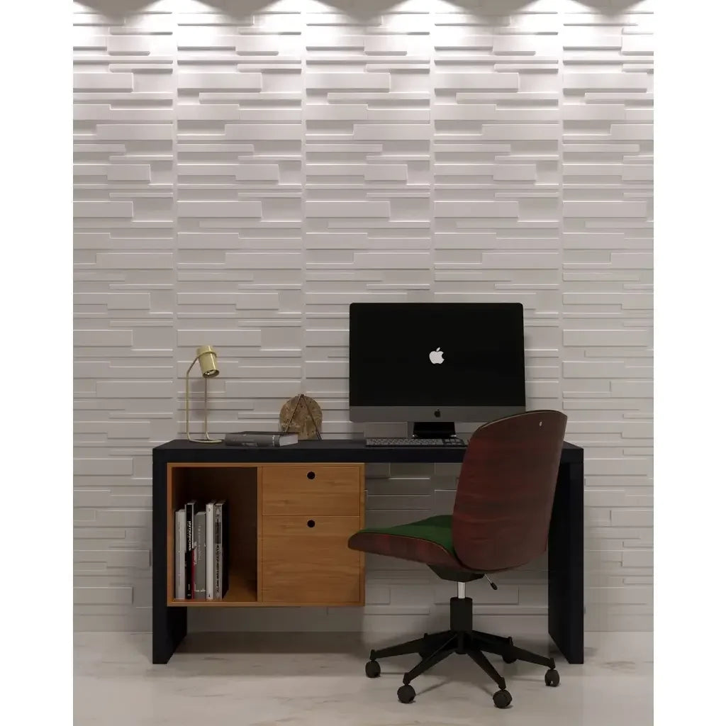 Kit de Placas 3D Modelo Viena 50X50cm "Poli Lar"