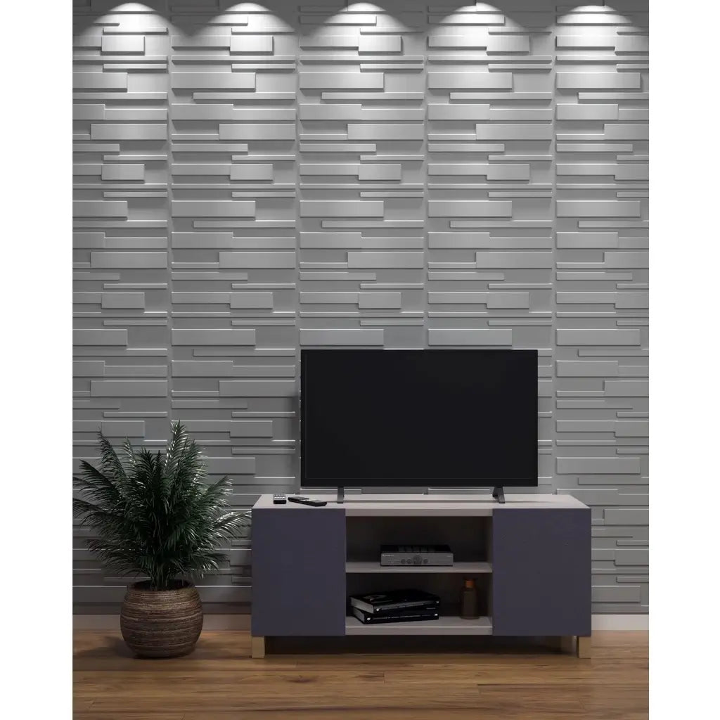 Kit de Placas 3D Modelo Viena 50X50cm "Poli Lar"