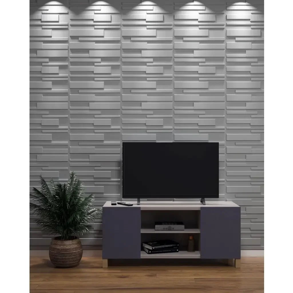 Kit de Placas 3D Modelo Viena 50X50cm "Poli Lar"