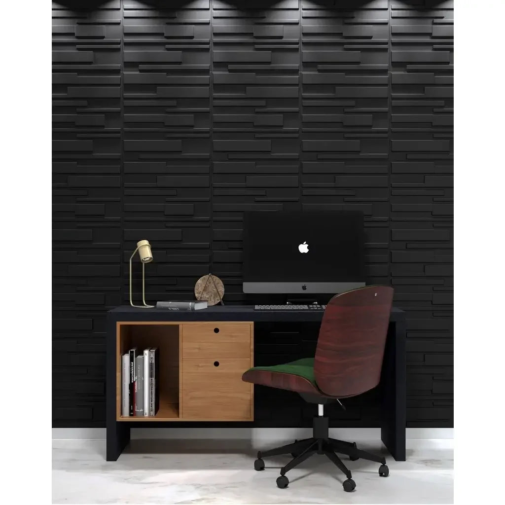 Kit de Placas 3D Modelo Viena 50X50cm "Poli Lar"