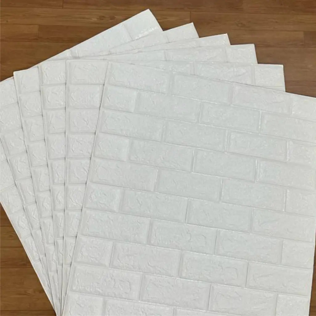 Placa de Parede 3D Alto Relevo Formato Tijolinho "Poli Lar"