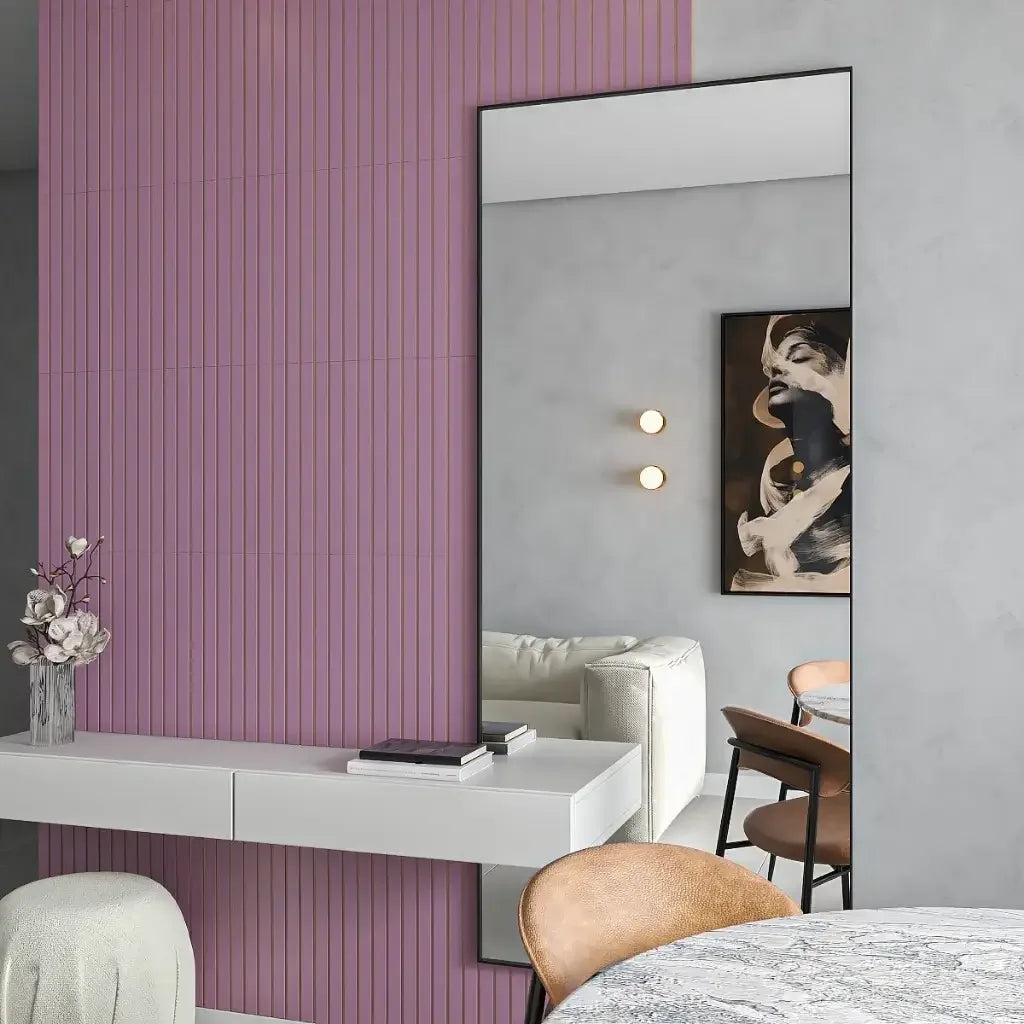 Kit de Revestimento Ripado Decorativo em MDF "Poli Lar"