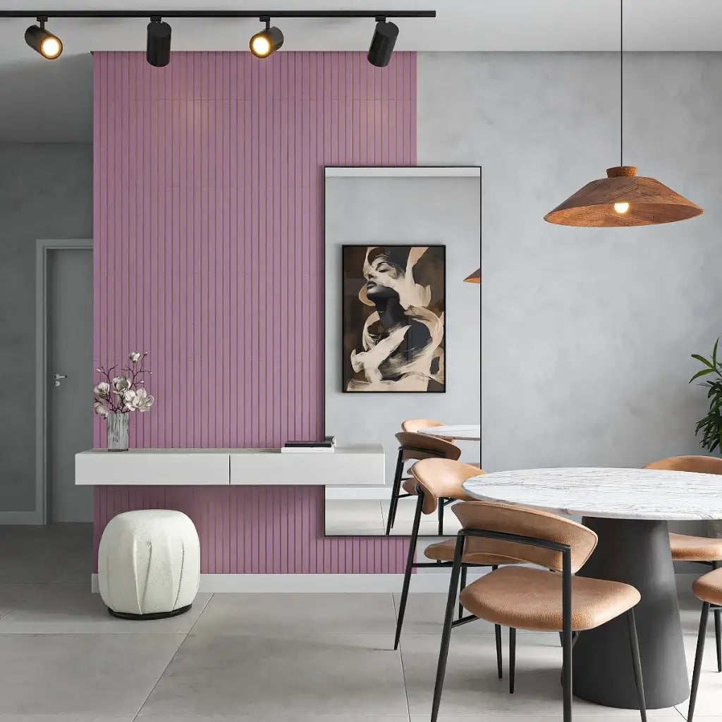 Kit de Revestimento Ripado Decorativo em MDF "Poli Lar"