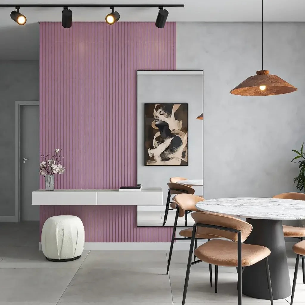 Kit de Revestimento Ripado Decorativo em MDF "Poli Lar"