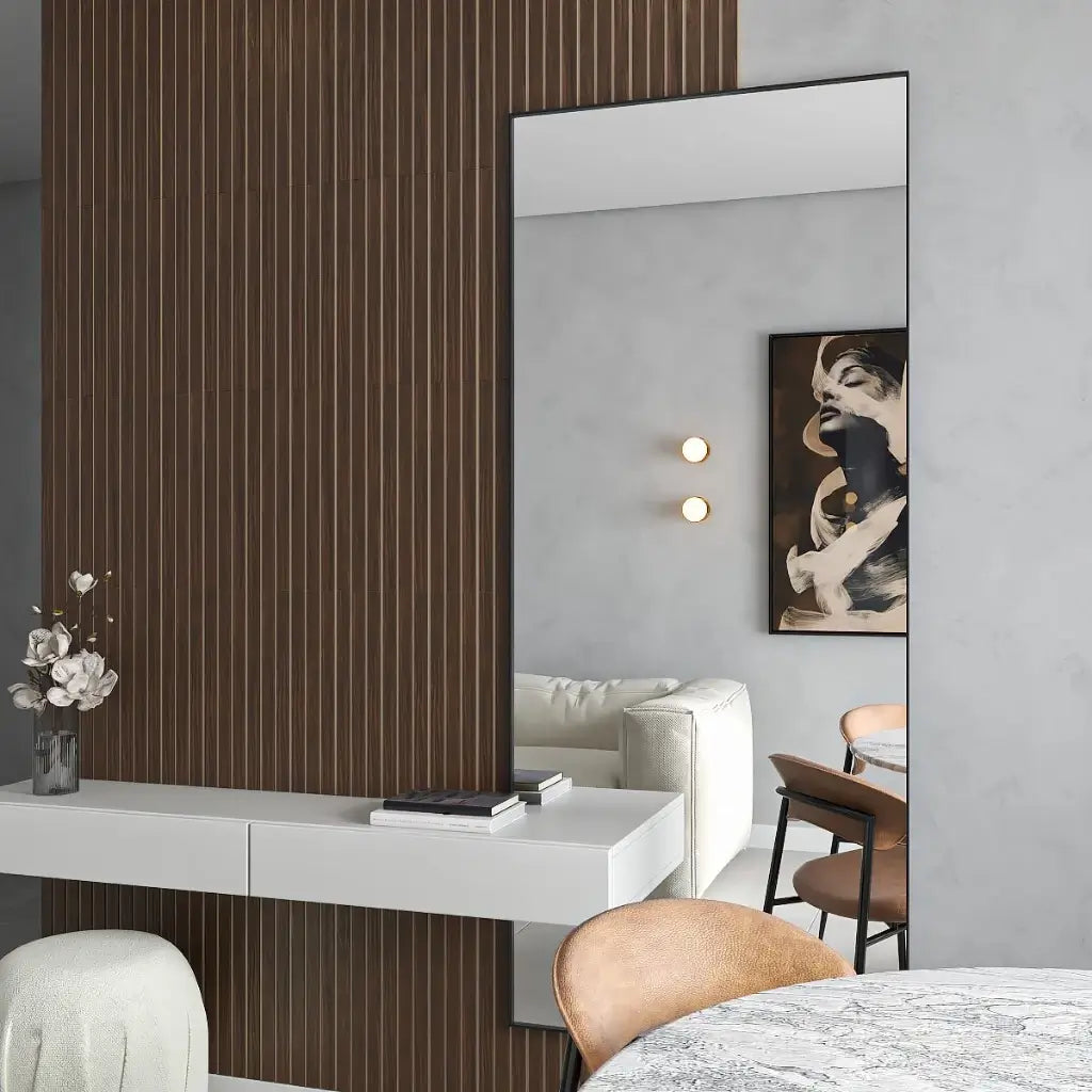 Kit de Revestimento Ripado Decorativo em MDF "Poli Lar"