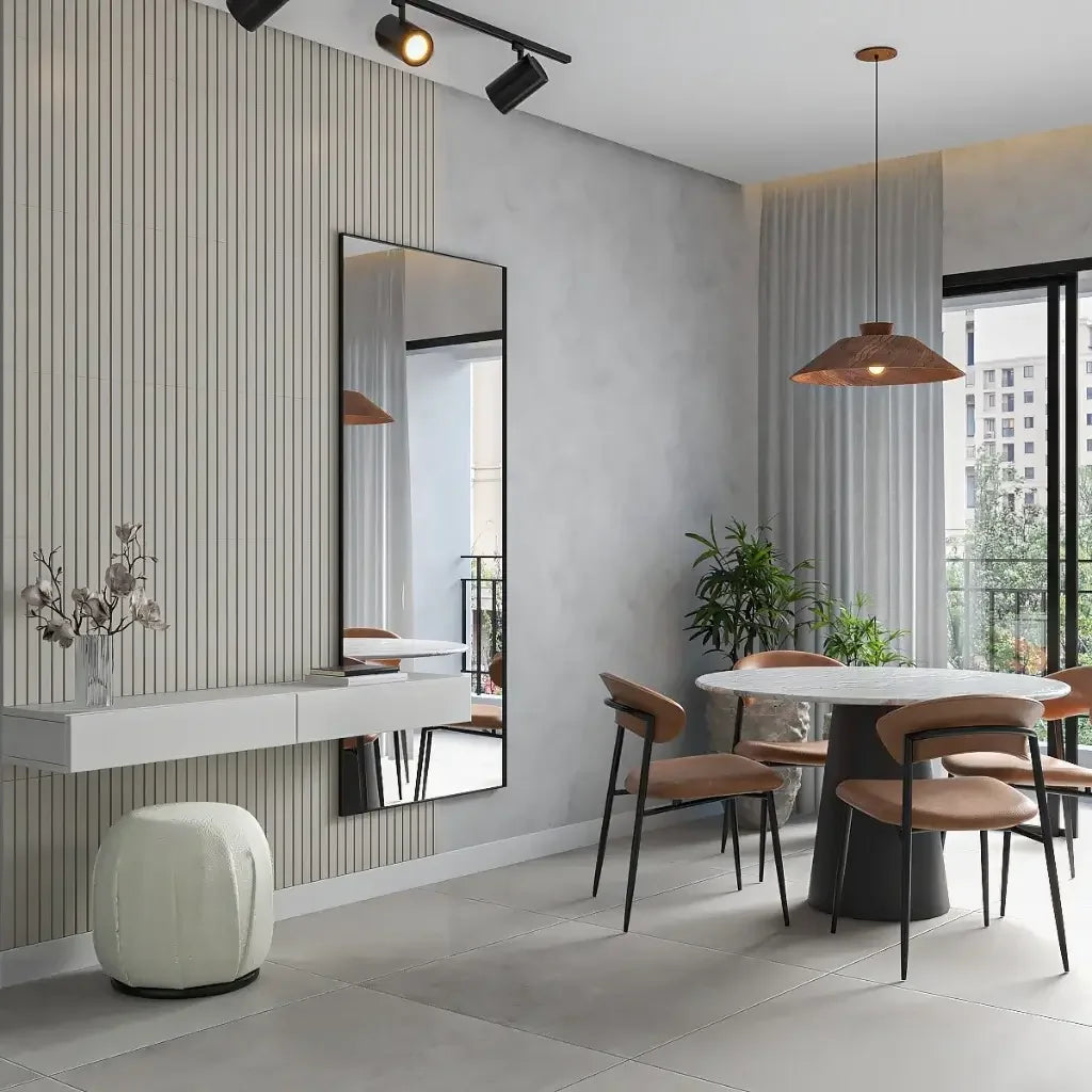 Kit de Revestimento Ripado Decorativo em MDF "Poli Lar"