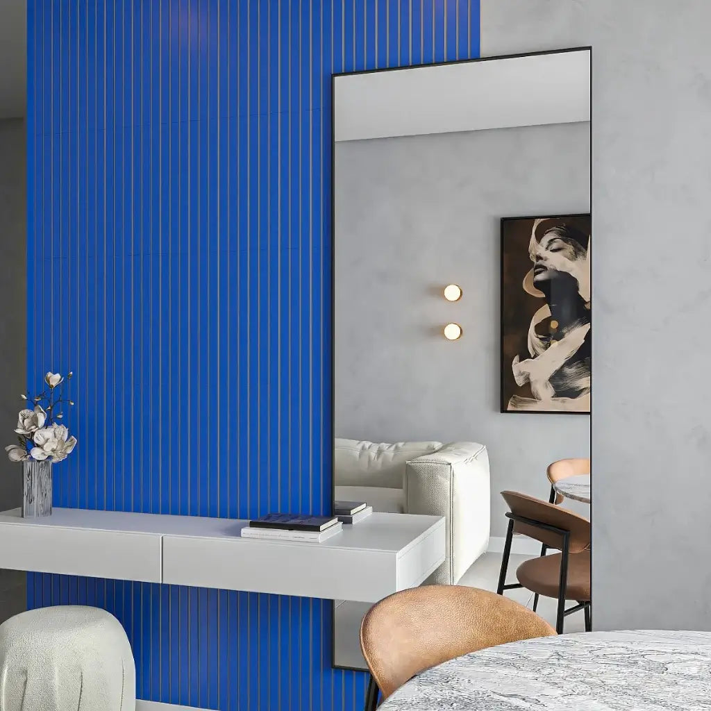 Kit de Revestimento Ripado Decorativo em MDF "Poli Lar"