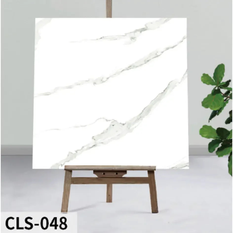 Kit de Placas Mármore Vinílico Adesivo "Poli Lar" (Decoração de Paredes 0.60cm X 0.30cm)