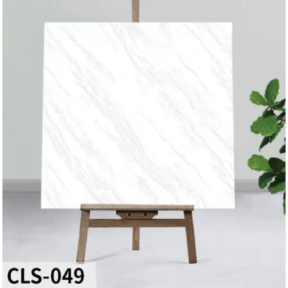 Kit de Placas Mármore Vinílico Adesivo "Poli Lar" (Decoração de Paredes 0.60cm X 0.30cm)