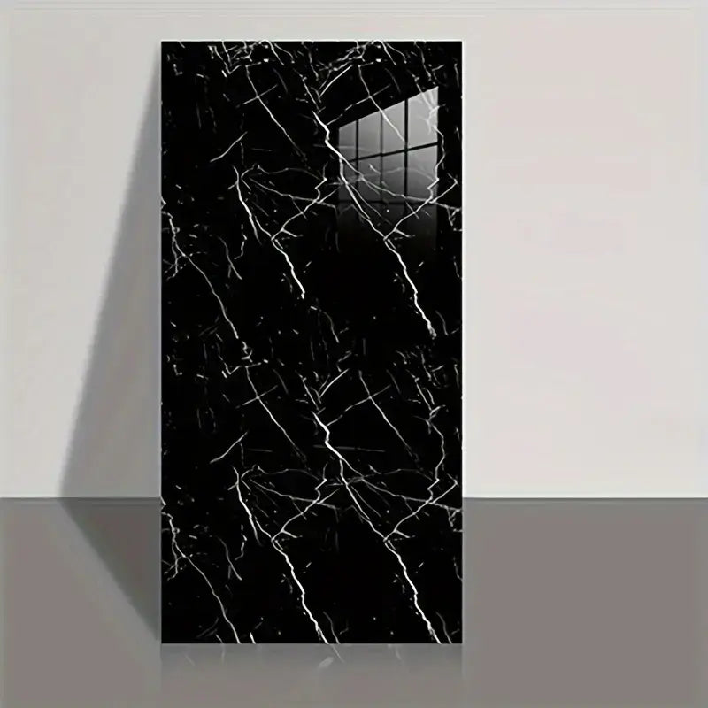 Kit de Placas Mármore Vinílico Adesivo "Poli Lar" (Decoração de Paredes 0.60cm X 0.30cm)