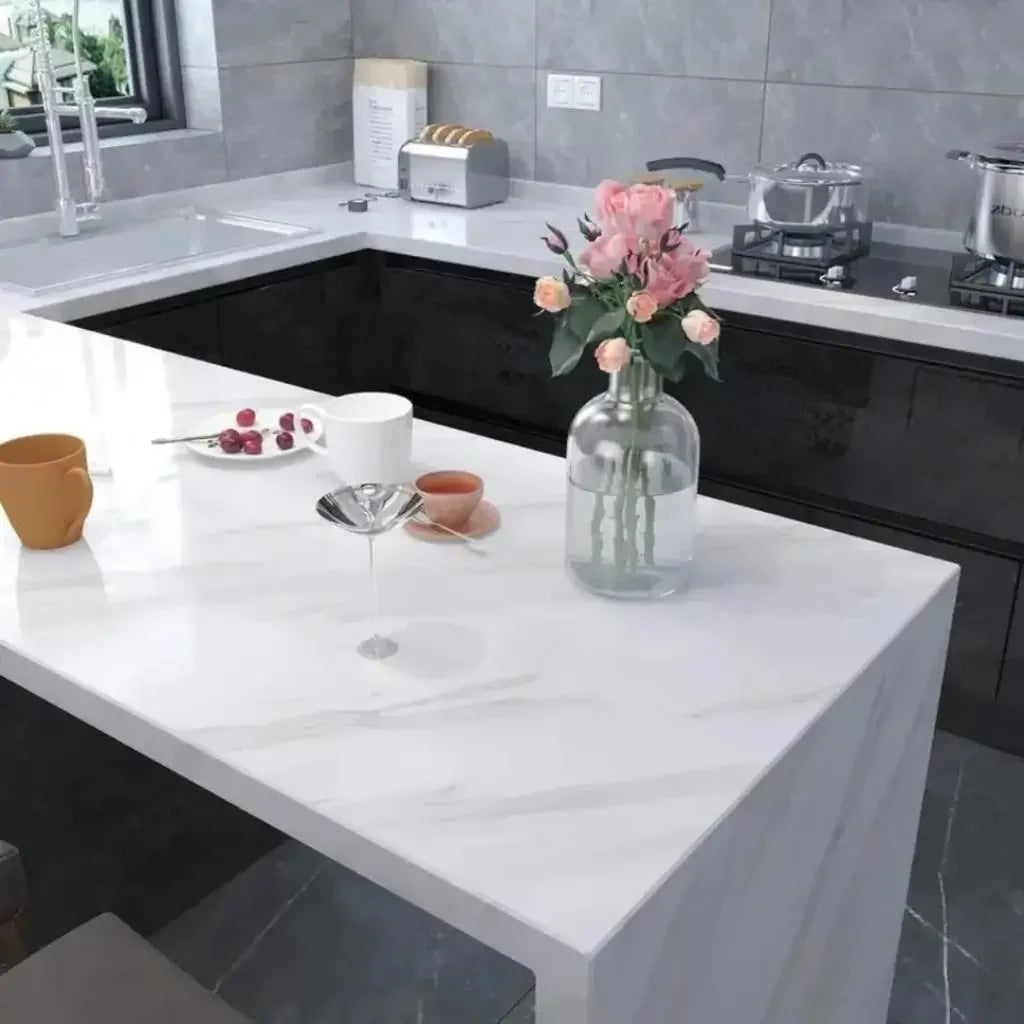 Papel de Parede 3D Marmorizado "Poli Lar"