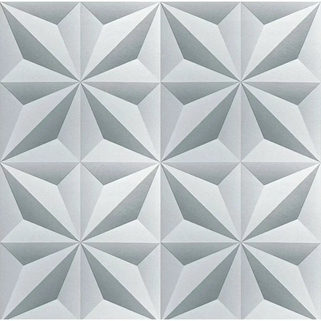 Papel de Parede 3D Modelo Geométrico "Poli Lar"