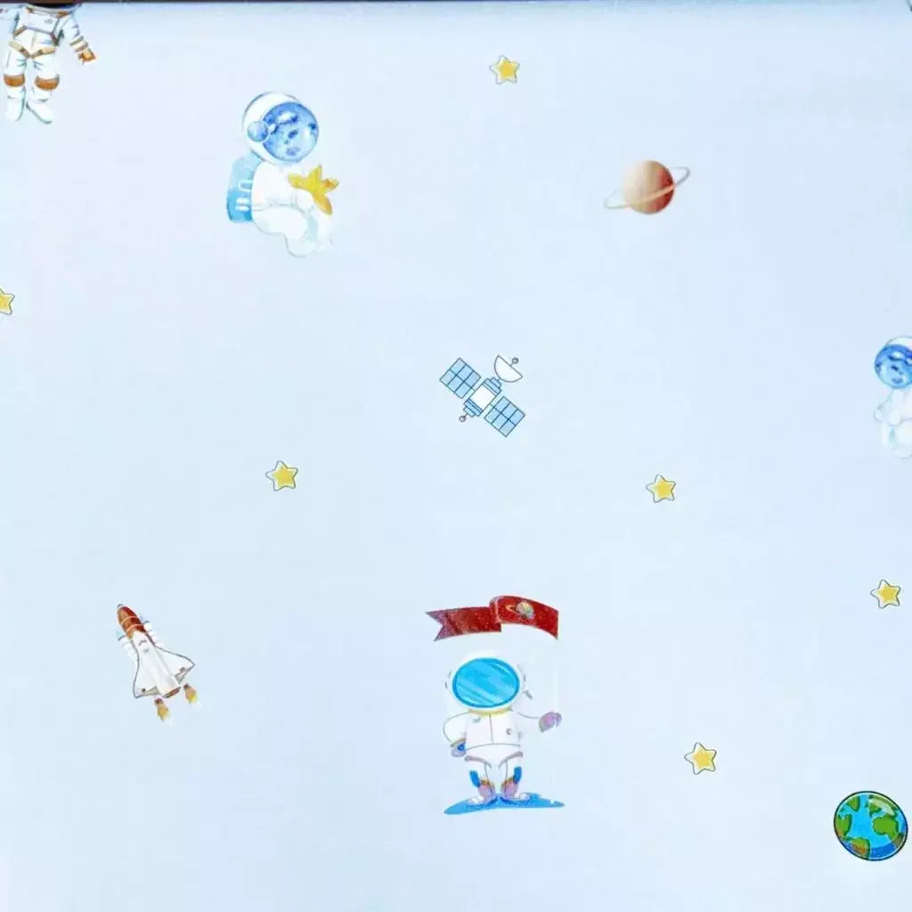 Papel de Parede Infantil 3D "Poli Lar" Estampas Modernas e Variadas