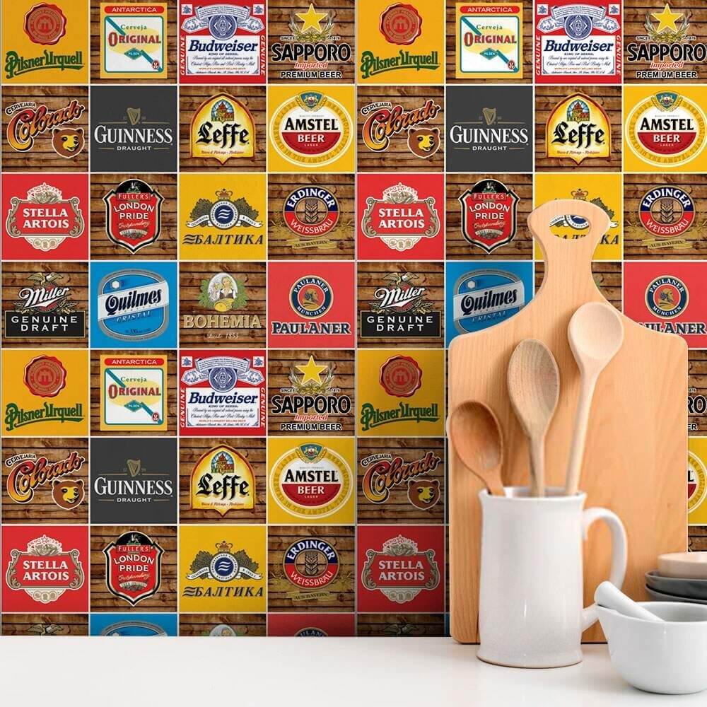 Papel de Parede Espaço Gourmet - Cantinho do Guerreiro - "Poli Lar"