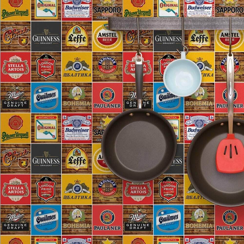 Papel de Parede Espaço Gourmet - Cantinho do Guerreiro - "Poli Lar"