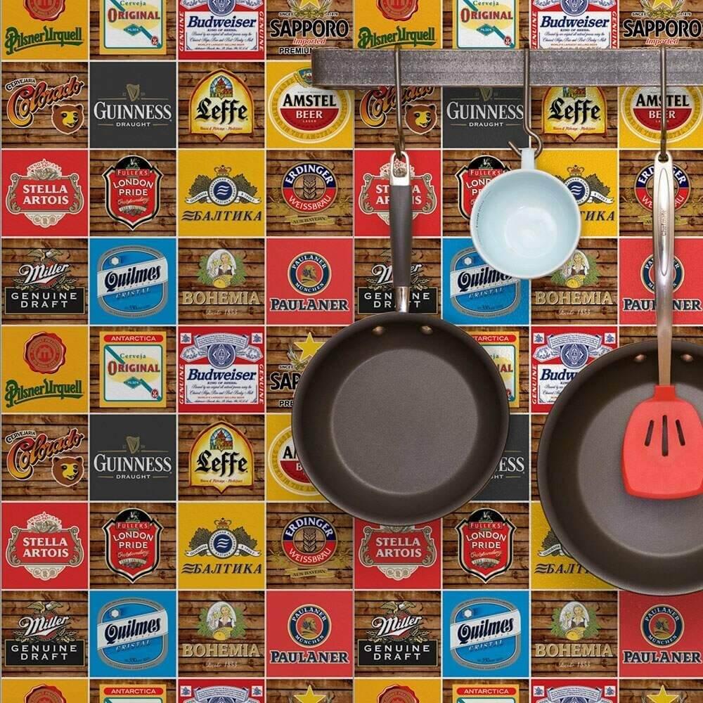 Papel de Parede Espaço Gourmet - Cantinho do Guerreiro - "Poli Lar"