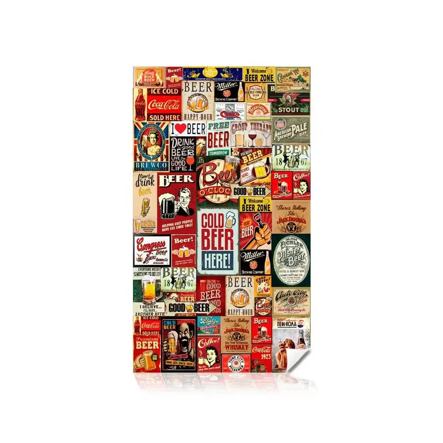 Papel de Parede Área Gourmet - Churrasqueira - Vintage "Poli Lar"