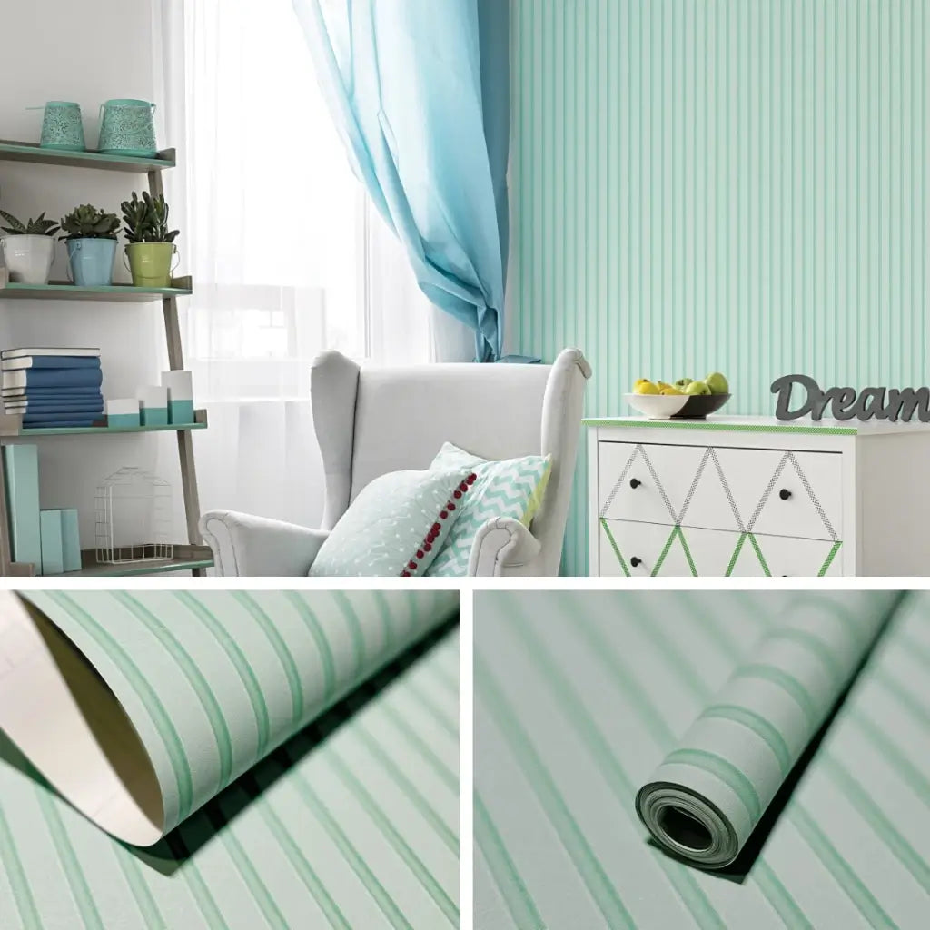 Papel de parede Ripado 3D - Cores Foscas Exclusivas - "Poli Lar"