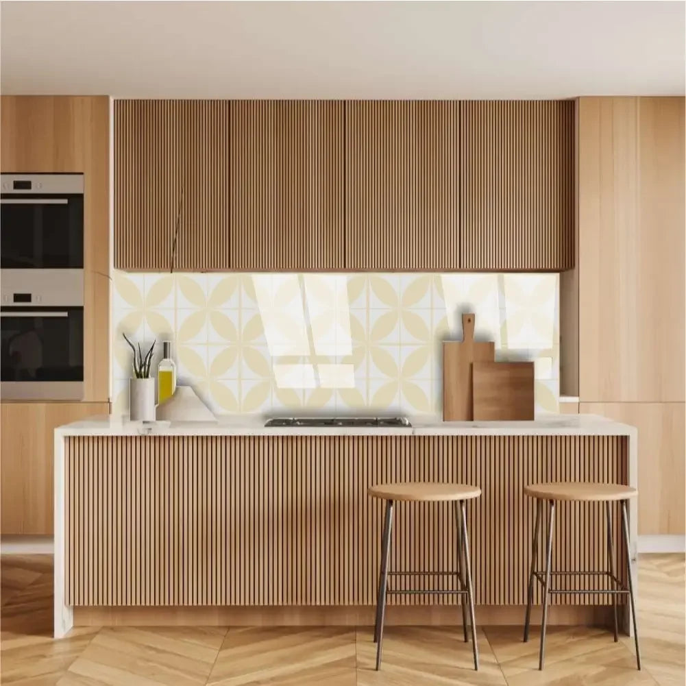 Piso de Porcelanato Vinilico Mármore PVC Super Brilho (Varias Cores e Estampas Diferentes) 50X50 "Poli Lar"