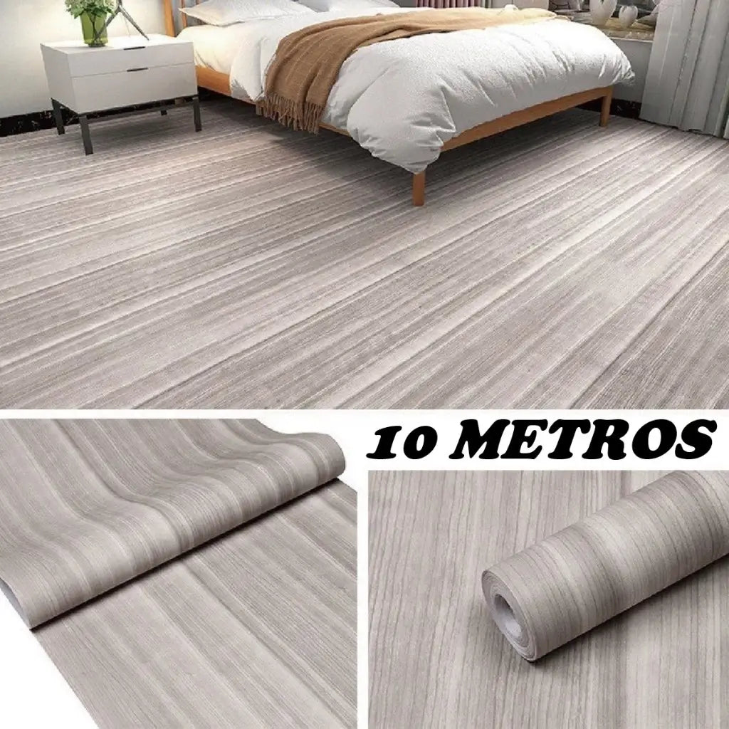 Piso Vinilico Adesivo tom de Madeira, Cimento Queimado e Mármore Ideal para Pisos e Parede da "Poli Lar"