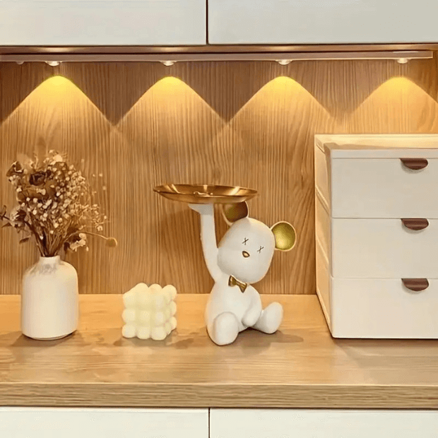 Suporte Com Lâmpadas de Led (Iluminação Inteligente de Ambientes com Sensor) "Poli Lar"