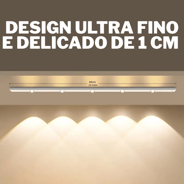 Suporte Com Lâmpadas de Led (Iluminação Inteligente de Ambientes com Sensor) "Poli Lar"