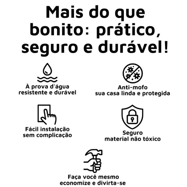 Papel de Parede 3D Cantinho do Café  "Poli Lar" Desing Moderno e Inovador