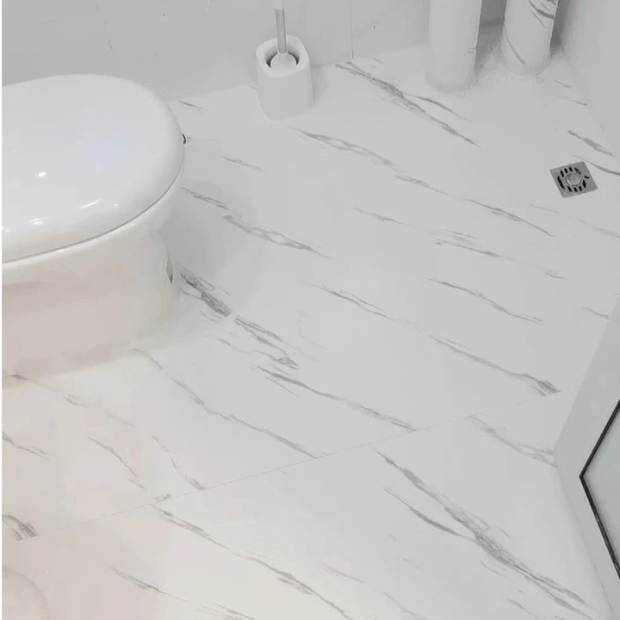 Piso Vinilico Autocolante 5mx61cm "Poli Lar", Ideal para Chão De Quarto, Cozinha, Sala, Banheiro