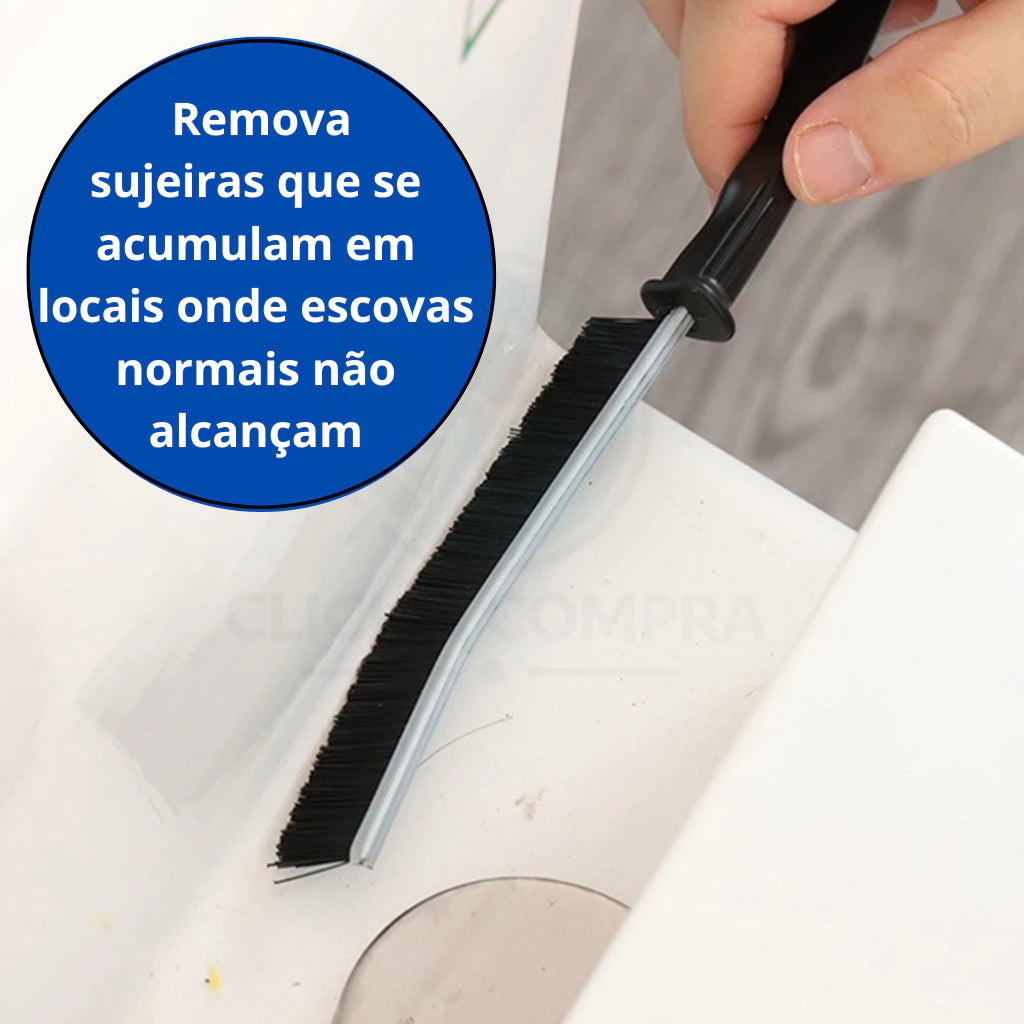 Escova de Limpeza Multiuso para - Cantos e Fendas - "Poli Lar" [Compre 1 e Leve 3]