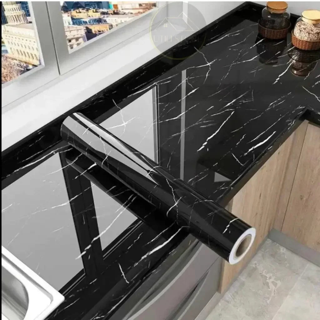 Papel de Parede  3D Marmorizado "Poli Lar"