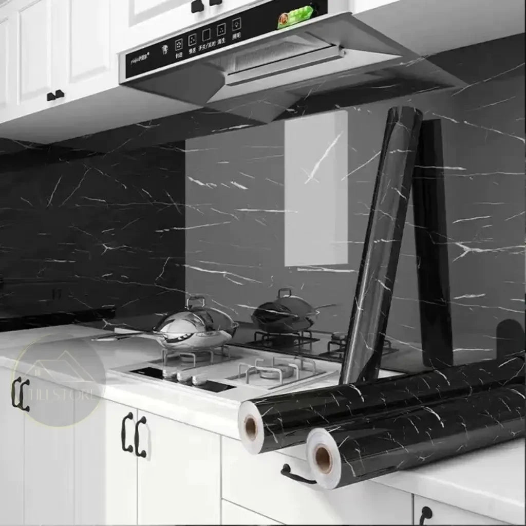 Papel de Parede  3D Marmorizado "Poli Lar"