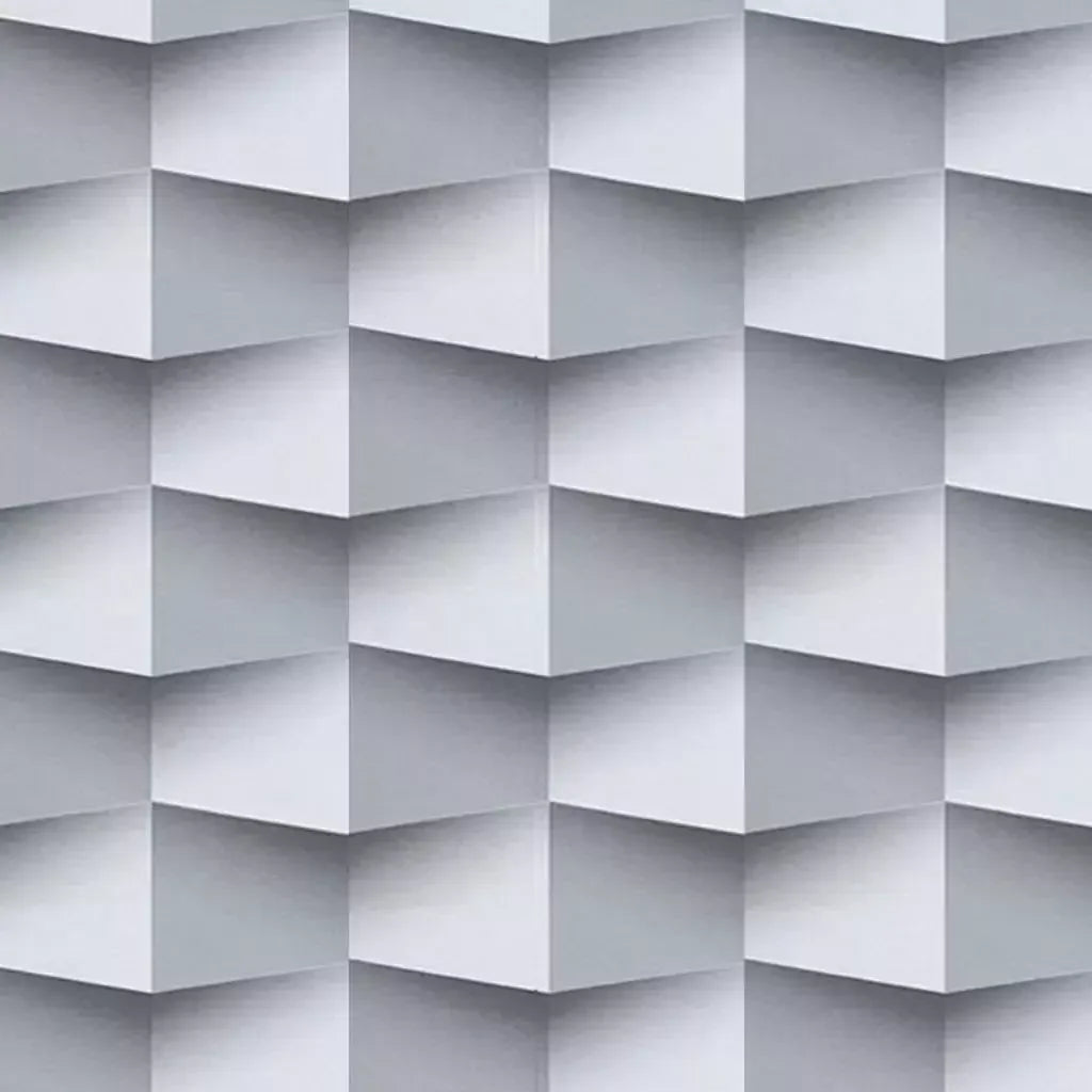 Papel de Parede 3D Modelo Geométrico "Poli Lar"